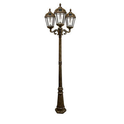 Hanging Handle Garden Lighting Flagpole Waterproof Wall Solar Powered 3 in 1 Led Flagpole Lights Spotlight